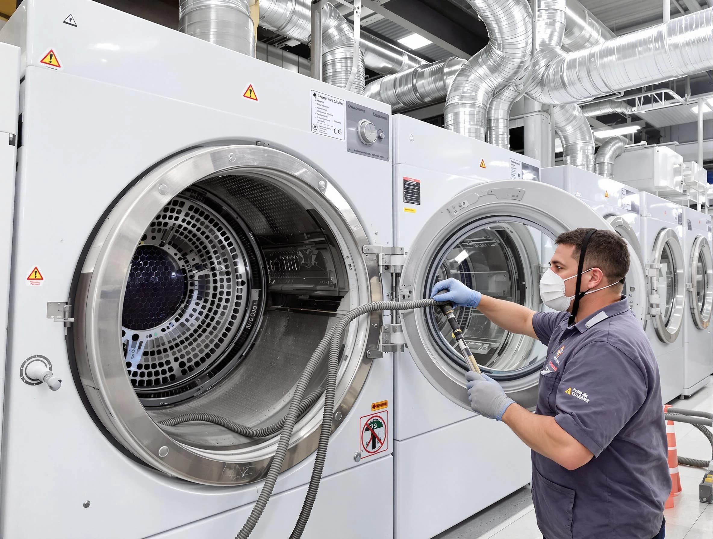 Industrial-grade dryer vent cleaning by King George Dryer Vent Cleaning in King George