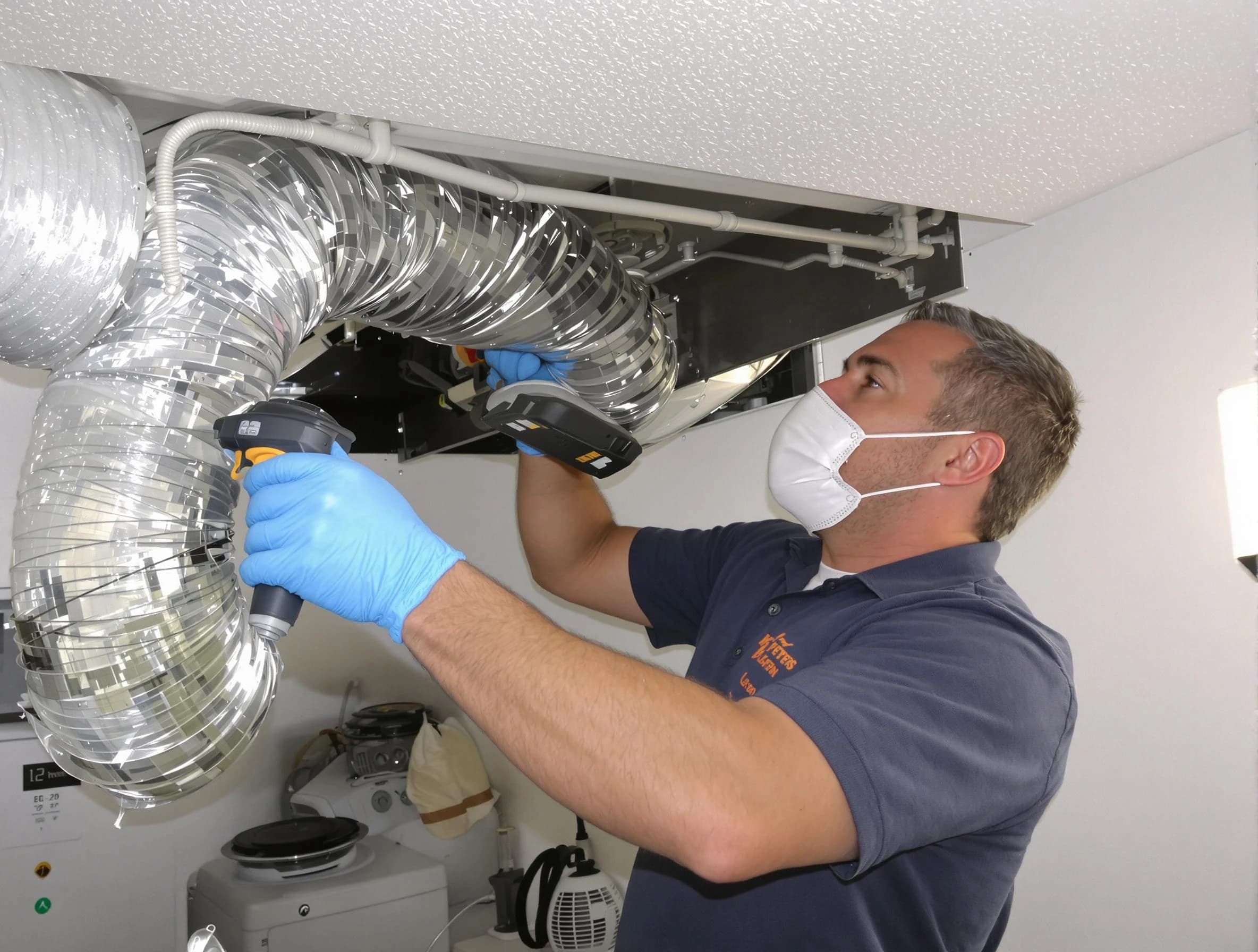 King George Dryer Vent Cleaning professional performing thorough residential dryer vent cleaning in King George